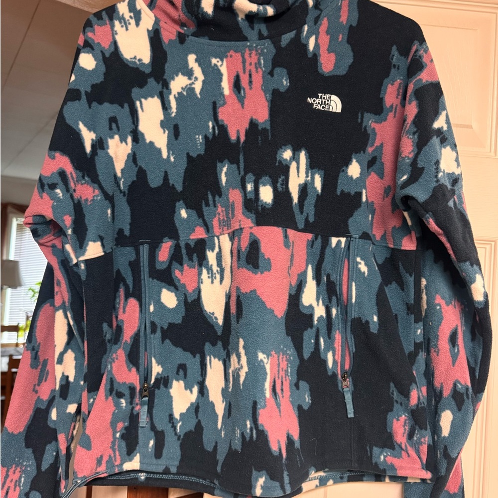 The North Face Abstract Pattern Fleece Pullover
